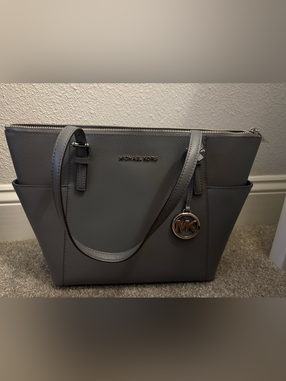 Michael Kors tote - purse Gray